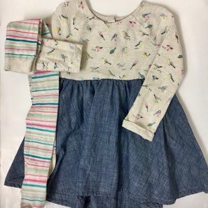 Next dress and leggings set.